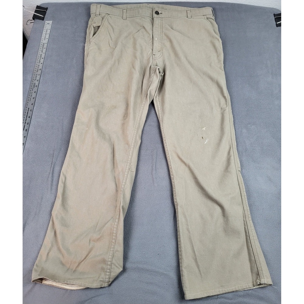 Vintage 77' Levis Jeans Men 42 32(40 27) Brown Work THRASHED Casual Straight Leg